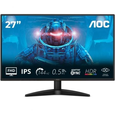 Monitor Gaming AOC 27B36X 27"/ Full HD/ 0,5ms/ 180Hz/ IPS/ Preto