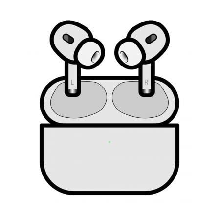 Auscultadores Apple AirPods Pro 3 com caixa MagSafe USB-C