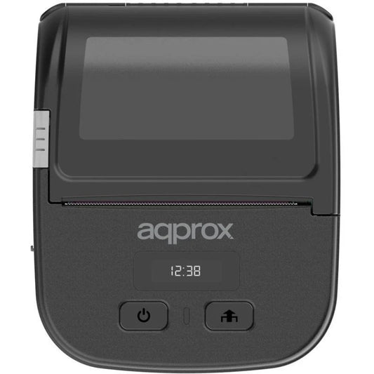 Impressora de Tickets Approx appPOS80PORTABLEWIFI – Térmica – Papel 80mm – USB, Bluetooth, Wi‑Fi – Preta