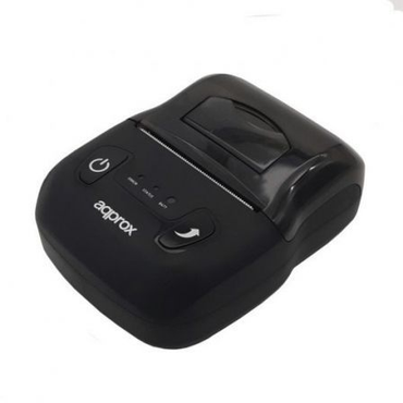 Impressora de Tickets Approx appPOS58PORTABLE+ – Térmica – Papel 58mm – USB, Bluetooth – Preta