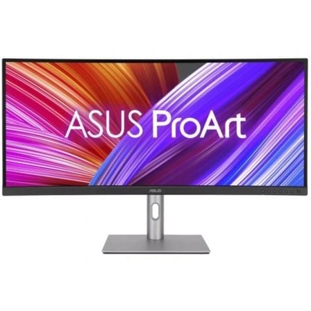 Monitor Profesional Asus ProArt Display PA34VCNV 34"/ UWQHD/ Multimedia/ Regulable em altura/ preto e Plata