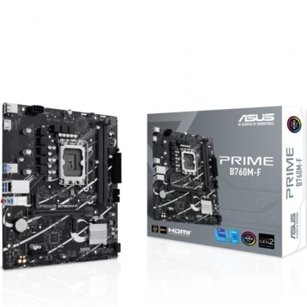 Motherboard Asus Prime B760M-F Socket 1700/ DDR5/ PCIe 4.0/ Micro ATX
