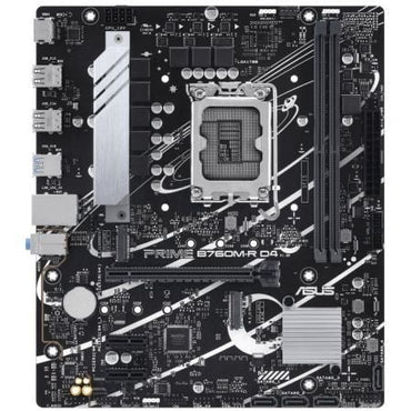 Motherboard Asus Prime B760M-R D4 Socket 1700/ DDR4/ PCIe 4.0/ Micro ATX