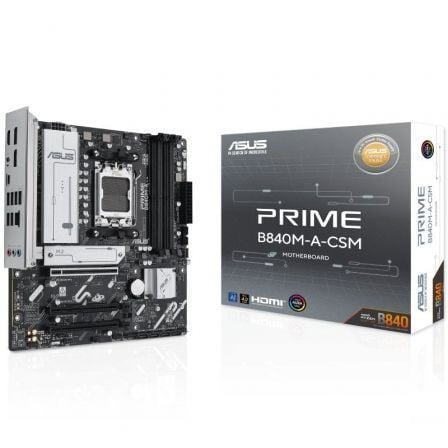 Motherboard Asus Prime B840M-A-CSM Socket AM5/ DDR5/ PCIe 4.0/ Micro ATX