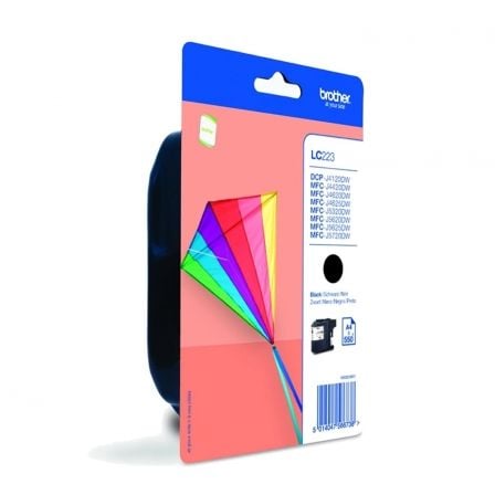 Cartucho de Tinta Original Brother LC-223BKBP/ Preto