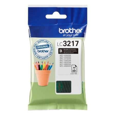 Cartucho de Tinta Original Brother LC-3217BK/ Preto