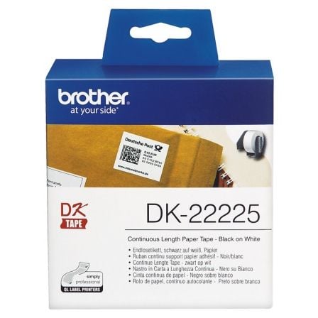 Rolo de Papel Continuo Original Brother DK-22225