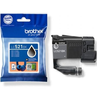 Tinteiro Original Brother LC521BK/ Preto