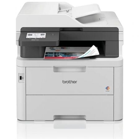Multifunções Laser LED a Cores Brother MFC-L3740CDWE Wi-Fi/ Fax/ Duplex/ Branca