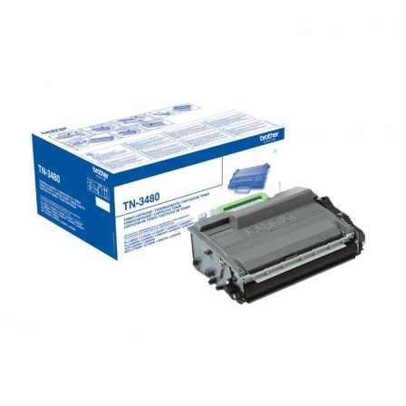 Toner Original Brother TN-3480 Alta Capacidade/ Preto