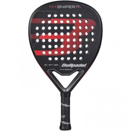 Raquete de Padel Bullpadel Sniper 2.0 Power 2026 / Preta e Vermelha