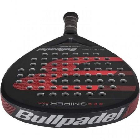 Raquete de Padel Bullpadel Sniper 2.0 Power 2026 / Preta e Vermelha