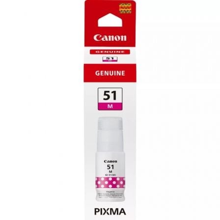 Frasco de Tinta Original Canon GI-51/ Magenta