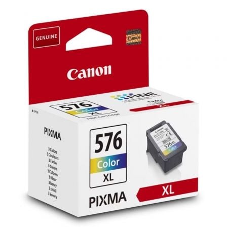 Tinteiro Original Canon CL-576XL Alta Capacidade/ Tricolor