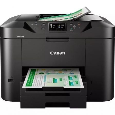Multifunções Recarregável Canon MAXIFY GX7150 MegaTank Wi-Fi/ Duplex/ Fax/ Branca