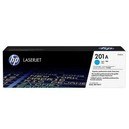 Toner Original HP nº201A/ Ciano