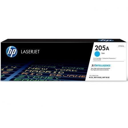 Toner Original HP nº205A/ Ciano