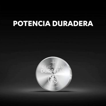 Pilha Botão Duracell CR2430 / 3V