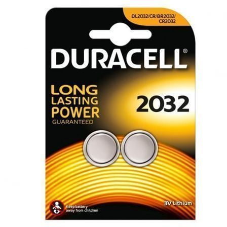 Pack de 2 Pilhas Botão Duracell DL2032 / 3V