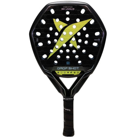 Raquete de Padel Drop Shot Cyber Attack 2026 — Preto