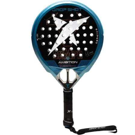 Raquete de Padel Drop Shot Explorer Pro Comfort 2.0 2026 (Lucas Campagnolo) — Azul e Preto