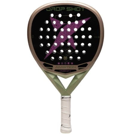 Raquete de Padel Drop Shot Explorer Soft Woman 2026 — Castanho e Roxo