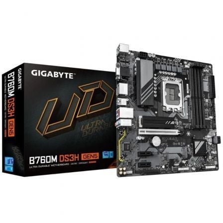 Motherboard Gigabyte B760M DS3H GEN5 Socket 1700/ DDR5/ PCIe 5.0/ Micro ATX