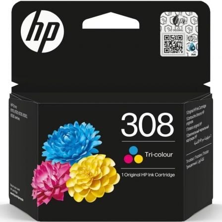 Tinteiro Original HP nº308/ Tricolor