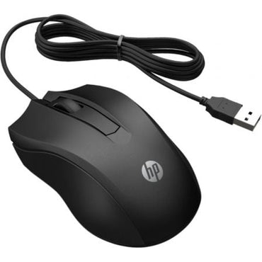 Rato HP 105/ Até 1600 DPI/ Preto