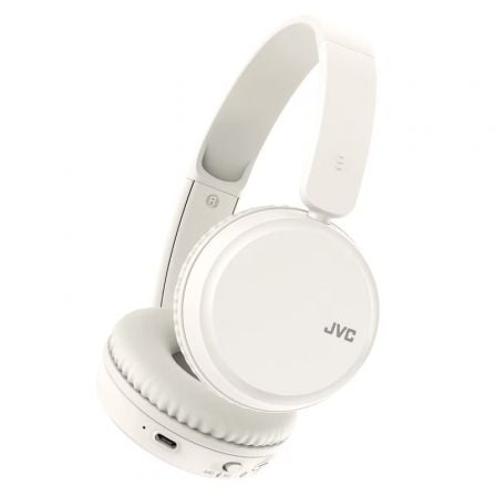 Auscultadores sem fios JVC HA-S36W/ com Microfone/ Bluetooth/ Branco