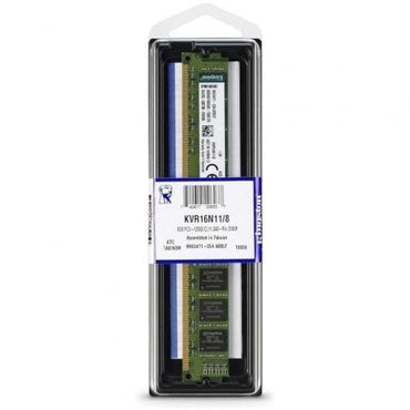 Memória RAM Kingston ValueRAM 8GB/ DDR3/ 1600MHz/ 1.5V/ CL11/ DIMM