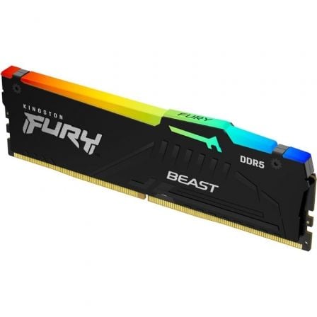 Memória RAM Kingston FURY Beast RGB EXPO 32GB/ DDR5/ 6000MHz/ 1.4V/ CL30/ DIMM