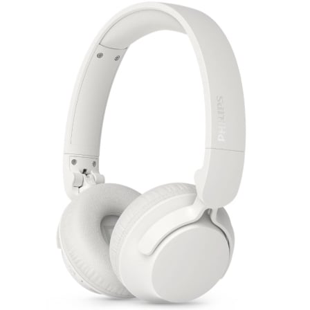 Auscultadores Philips TAH4500WT/ sem fios/ com microfone/ Bluetooth/ Branco