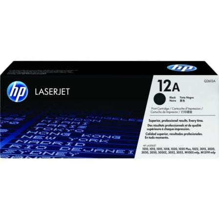Toner Original HP nº12A/ Preto