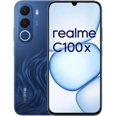 Smartphone Realme C100X 4GB/ 256GB/ 6.8"/ Azul