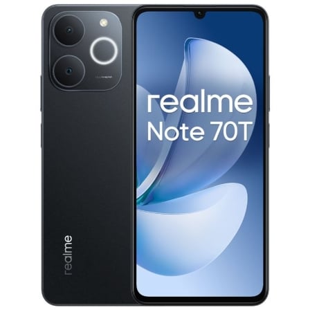 Smartphone Realme Note 70T 4GB/ 64GB/ 6.74"/ preto Obsidiana