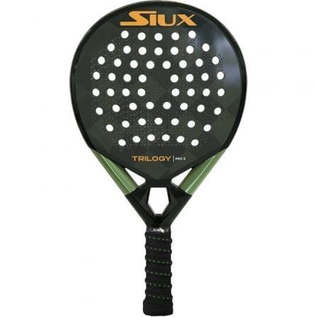 Raquete de Padel Siux Trilogy Pro 5 2025 (Patty Llaguno) / Preta e Verde