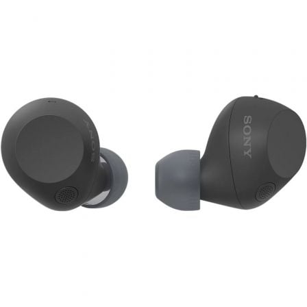 auscultadores Bluetooth Sony WF-C710N com estuche de carga/ Autonomía 12h/ Negros