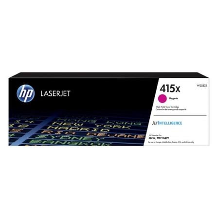 Toner Original HP nº415X XL Alta Capacidade/ Magenta