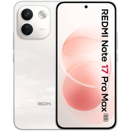 Smartphone Xiaomi Redmi Note 17 Pro Max 8GB/ 256GB/ 6.83"/ 5G/ branco e Rosa Algodón