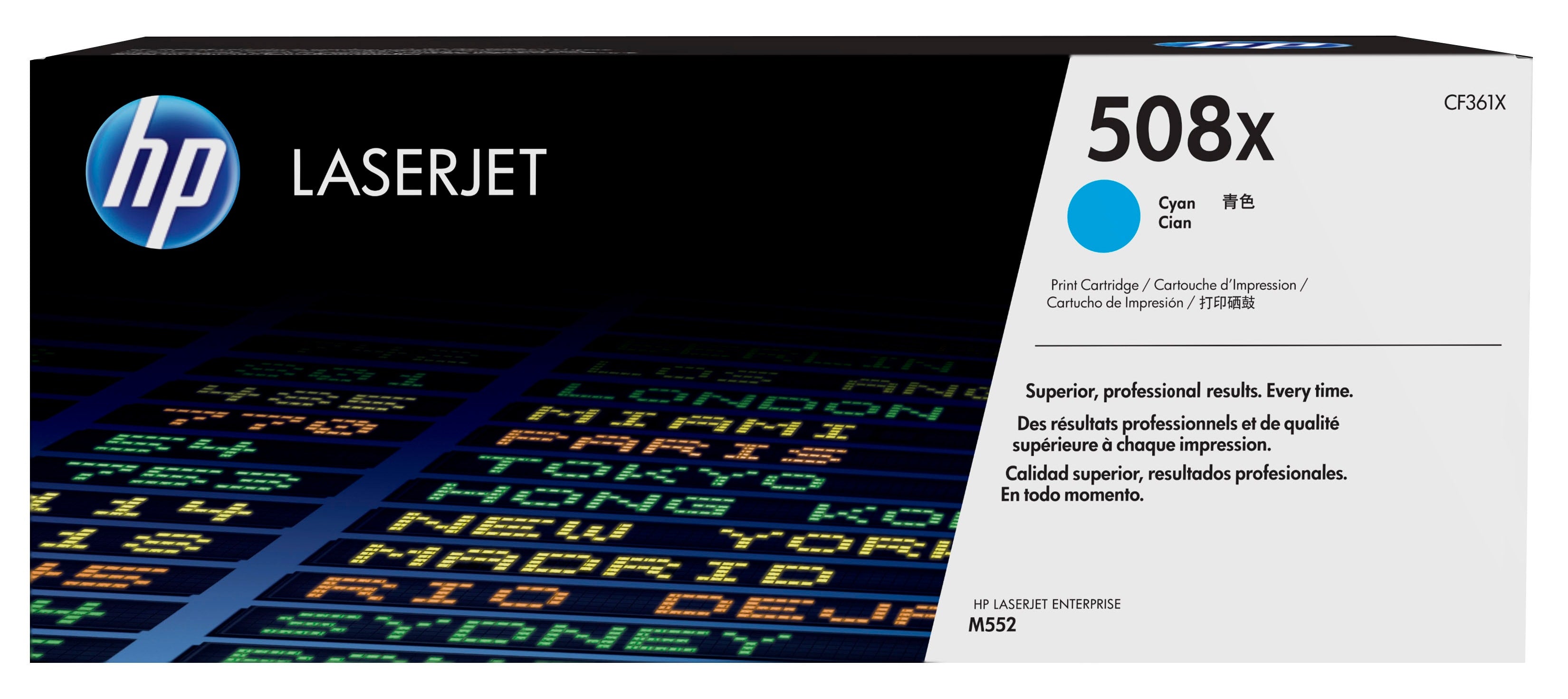 HP Toner 508X / CF361X Cyan Standard