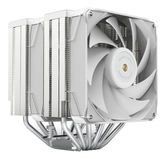 Mars Gaming Fan com dissipador MCPU-XU6/ 2x 12cm/ branco