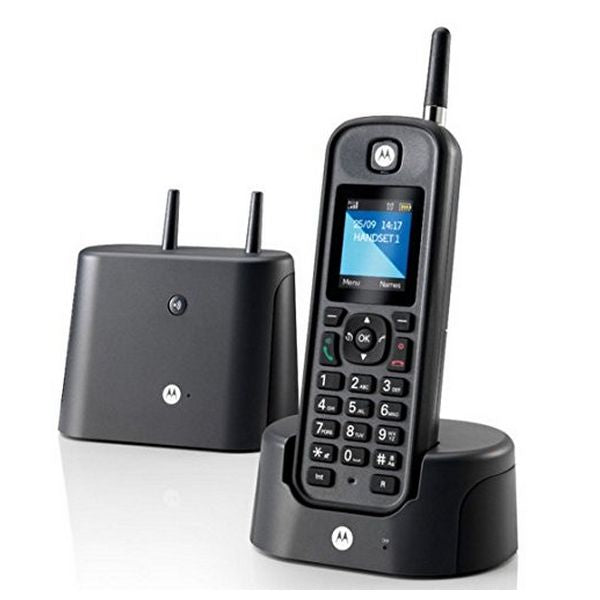 Telefone sem Fios MOTOROLA O201 Telefono DECT Largo Alcance Preto - imagem 4