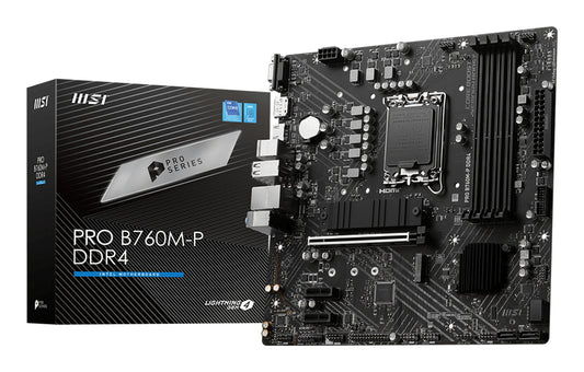 MSI Placa Base PRO B760M-P DDR4 mATX LGA1700