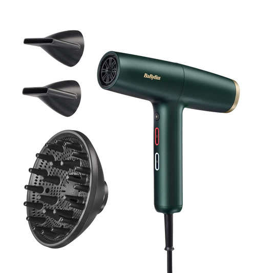 Secador de Cabelo BaByliss Air Power Pro / D6555DCHE dourado, verde