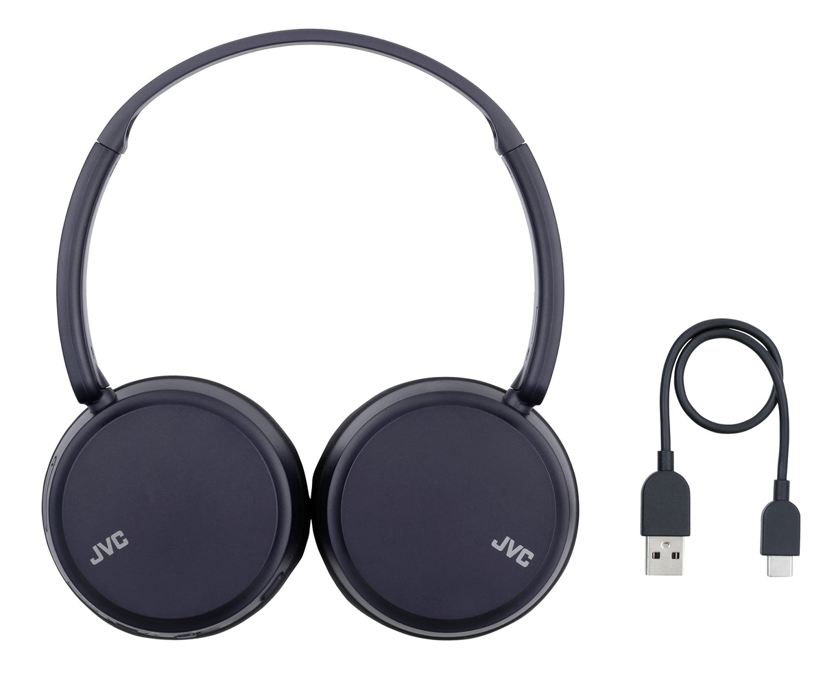 Auscultadores sem fios JVC HA-S36W/ com microfone/ Bluetooth/ azul