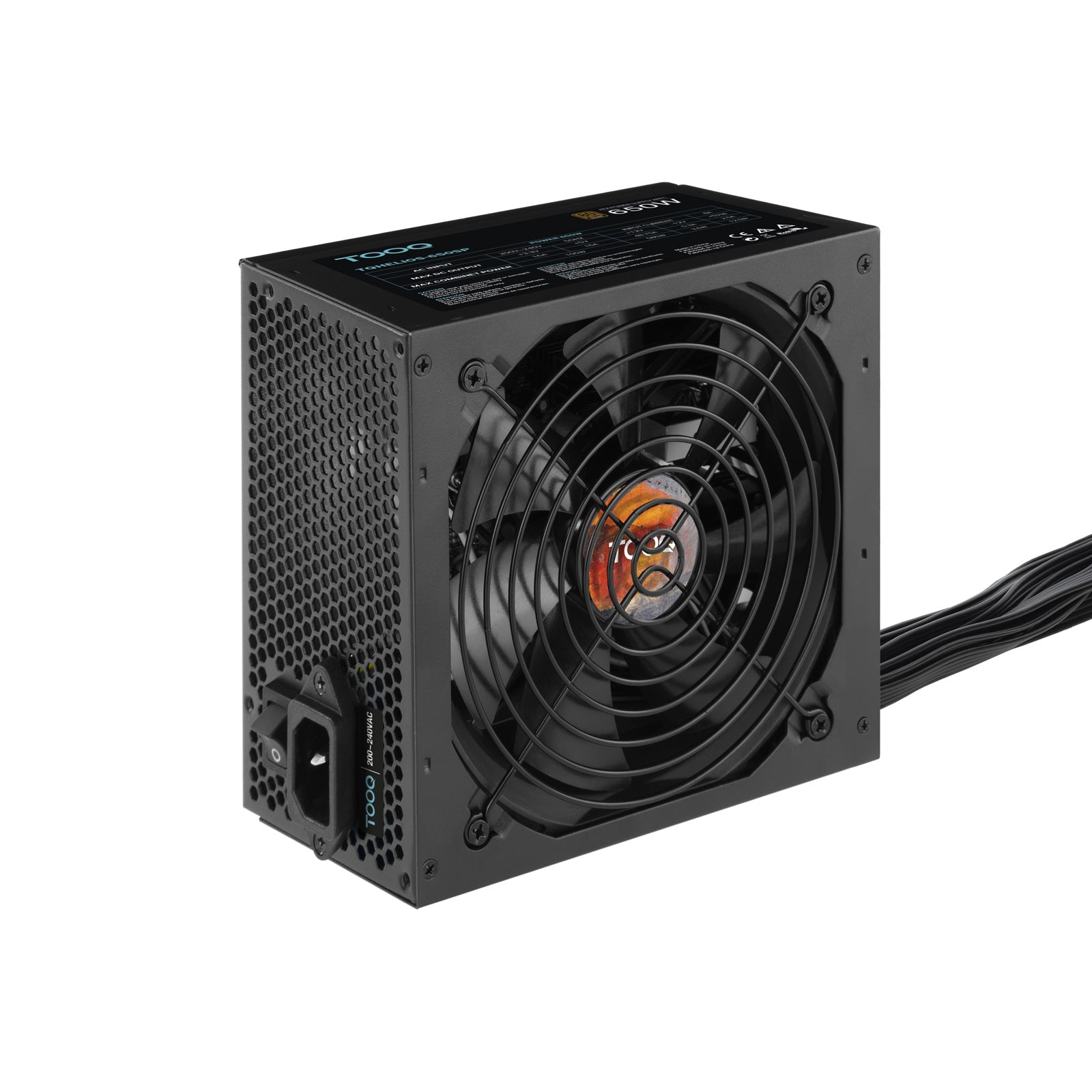 Fonte de Alimentação Tooq Fuente Alim.TQHELIOS-650SP 650W 80+ Bronze