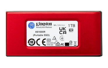 Disco SSD Kingston External XS1000 1TB / SXS1000R/1000G vermelho - imagem 2