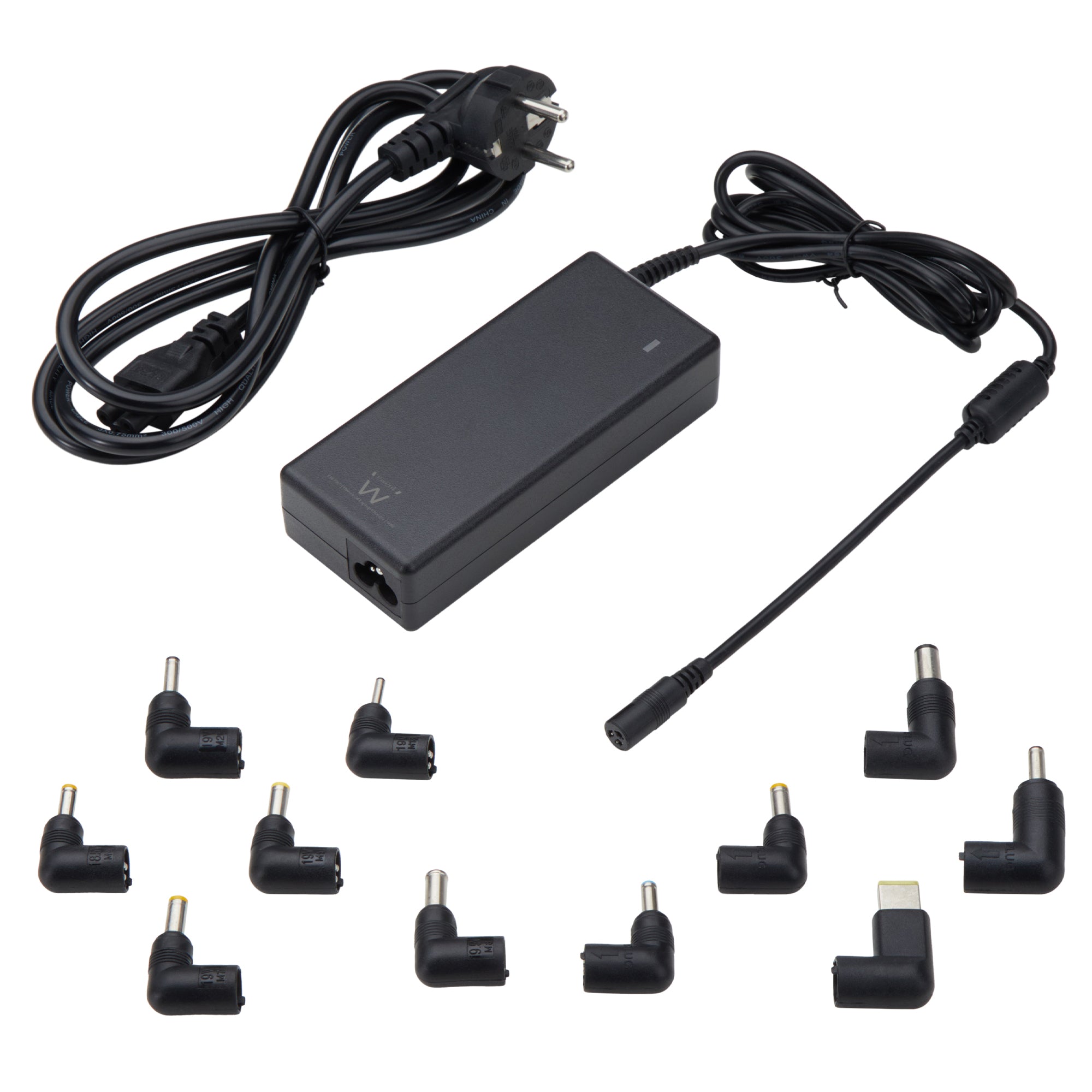 EWENT Carregador Autom. UniverNotebook 90W 11 Puntas