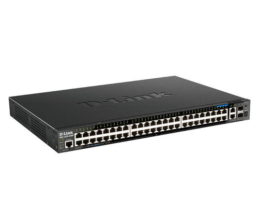 Switch de Rede D-Link DGS-1520-52MP/E 44xGbE PoE 2x10 SFP+